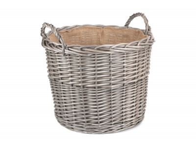 large lined baskets